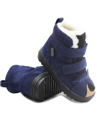 Buty dla chłopca na zimę Membrana Mido 22-18 32-18 42-18 Granat
