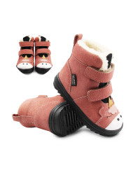 Buty Na Zimę Dla Dziewczynki z Jednorożcem Mido 22-27 Salomon Brokat