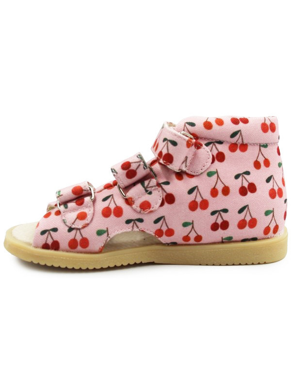 Kapcie Do Szkoły i Przedszkola Dla Dziewczynki Mido 816 Cherry Pink