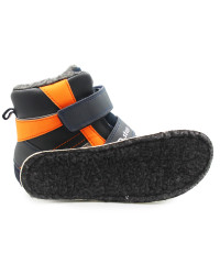 Buty Na Zimę Dla Chłopca Ocieplane Barefoot DD STEP W063-42254AL