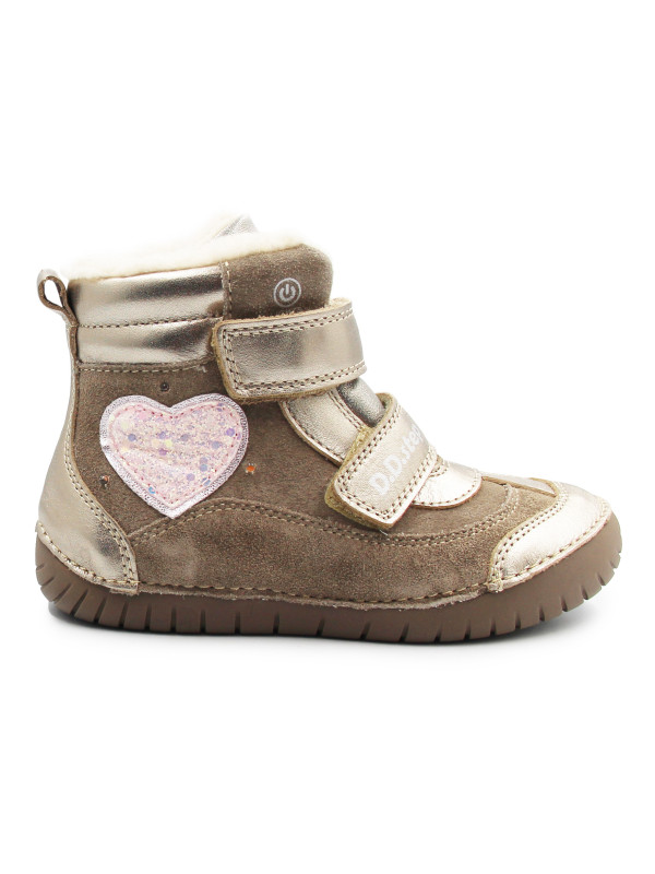 Buty Dla Dziewczynki Na Zimę LED DD STEP  W050-42707DM