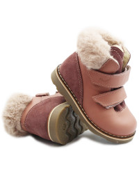 Buty Na Zimę Dla Dziewczynki Futerko EV 2723A-1