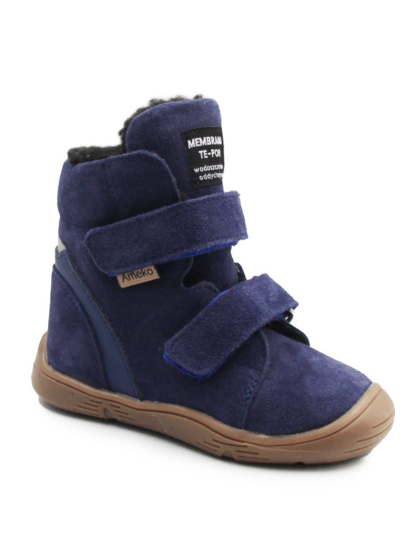 Buty Zimowe Dla Chłopczyka + Dodatkowa Wkładka Ameko Dudu-Navy