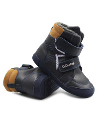 Buty Dla Chłopca Ocieplane Wyjmowana Wkładka DD STEP W068-42921BL