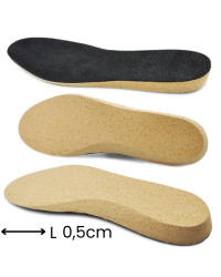 Wkładka Ortopedyczna Wyrównująca Lewa Szeroka Skrót 0,5 CORRECT H