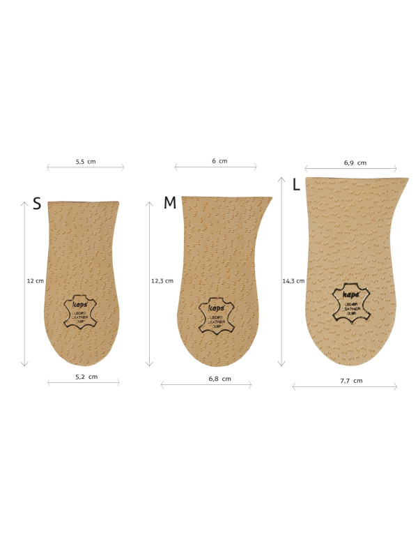 Wkładki Unoszące Stopę Kaps Topmed 3 cm