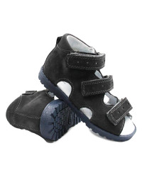 Kapcie dziecięce do przedszkola ciemny szary Kornecki OR 103