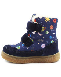 Ciepłe Buty Dla Chłopczyka Na Zimę Ocieplane Mido 22-40 Space Kosmos