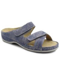 Damskie Klapki Berkemann Felia 01023-344 Jeans