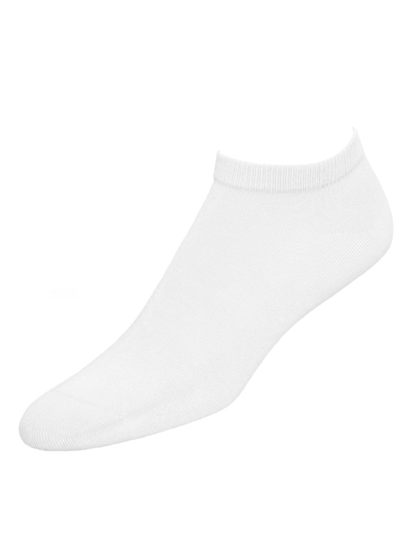 Białe Skarpety Stopki Oddychające Bambusowe DeoMed Mini Bamboo