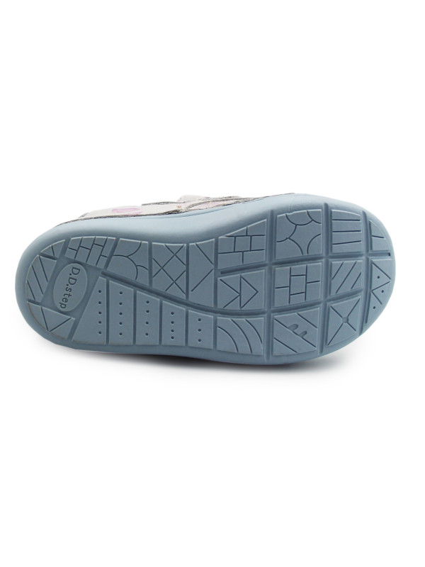 Buty Na Wiosnę Dla Dziewczynki Motylki Srebrne DD STEP S066-51151B