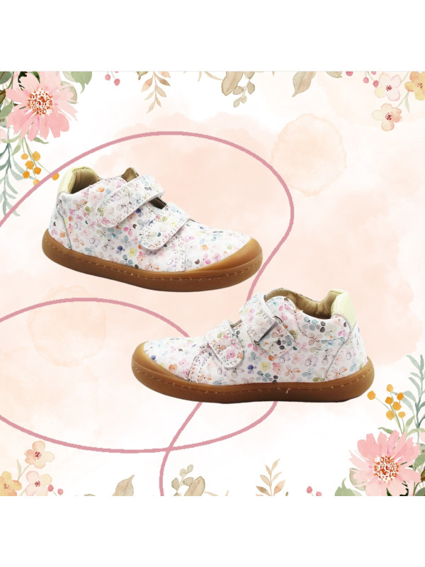 Buty Na Wiosnę Dla Dziewczynki Elastyczne w Kwiatuszki Primigi 7900077