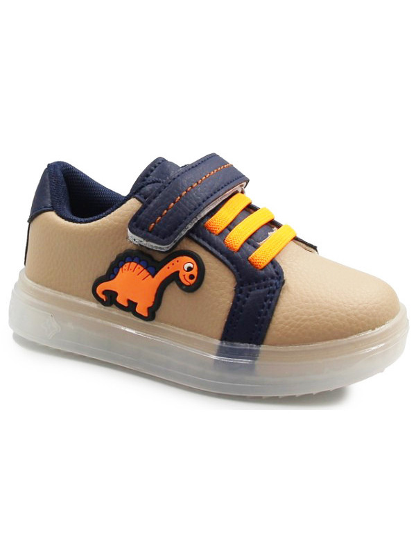 Chłopięce Buty Na Wiosnę Dinozaur Wojtyłko 1A25090 Beż