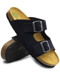 Klapki Męskie Na Lato Ze skóry Naturalnej Dr Brinkmann 600357 05