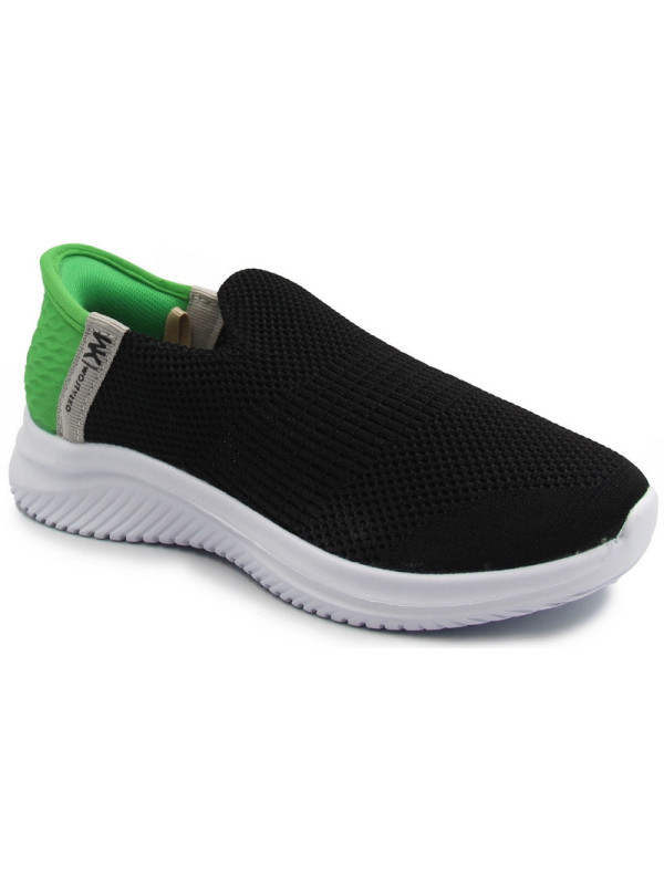 Buty  Młodzieżowe Skechers Do Szkoły Wojtyłko 5A25387C Czarny