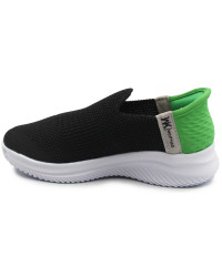 Buty  Młodzieżowe Skechers Do Szkoły Wojtyłko 5A25387C Czarny