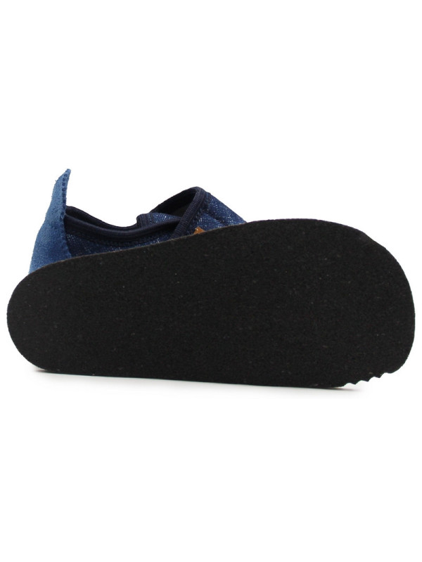 Kapcie Chłopięce Do Szkoły i Przedszkola Elastyczne Barefoot Ameko Piko Jeans