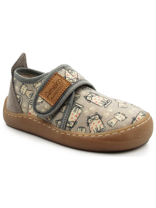 Dziecięce Kapcie Do Szkoły i Przedszkola Barefoot w Koty Ameko Piko Kiti