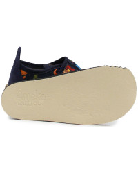 Kapcie Na Zmianę Dla Chłopca Barefoot Dinozaury Do Przedszkola i Szkoły Ameko Piko Dino