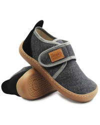 Kapcie Dla Chłopca Do Szkoły i Przedszkola Ameko Piko-antracyt