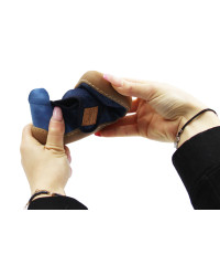 Kapcie Chłopięce Do Szkoły i Przedszkola Elastyczne Barefoot Ameko Piko Jeans