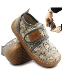 Dziecięce Kapcie Do Szkoły i Przedszkola Barefoot w Koty Ameko Piko Kiti
