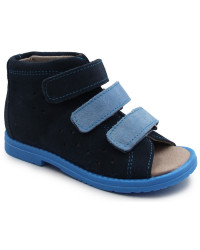 Sandały ortopedyczne dla chłopca z obcasem thomasa do przedszkola Dawid 098