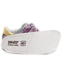 Buty Dla Dziewczynki Na Wiosnę Jamet 2219 Fioletowe w Kwiatki