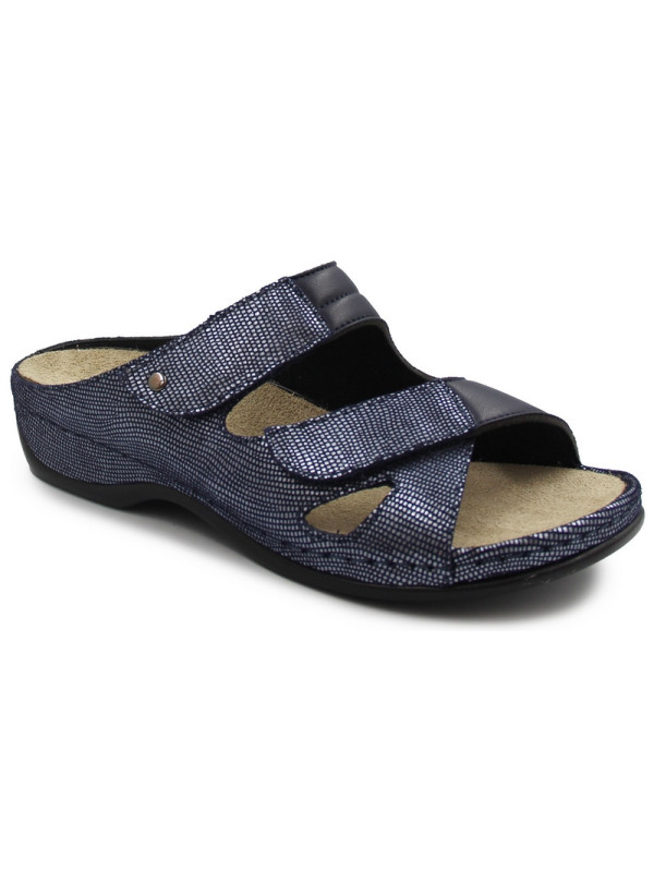 Klapki na szerokie stopy dla seniorek na lato Berkemann Janna 01027-029