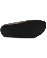 Klapki męskie na lato ze skóry naturalnej Berkemann Adam 01950-405