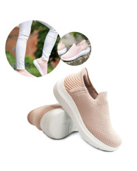 Damskie Buty Na Wiosnę Sportowe Skechers Wojtyłko 7A25388R Pudrowy Róż Do szkoły