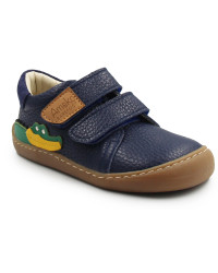 Buty Na Jesień Dla Chłopca Półbuty Barefoot Ameko Otis Croco Navy