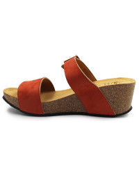 Klapki Damskie Na Obcasie Scholl Ravello 2 Straps med MF320451555