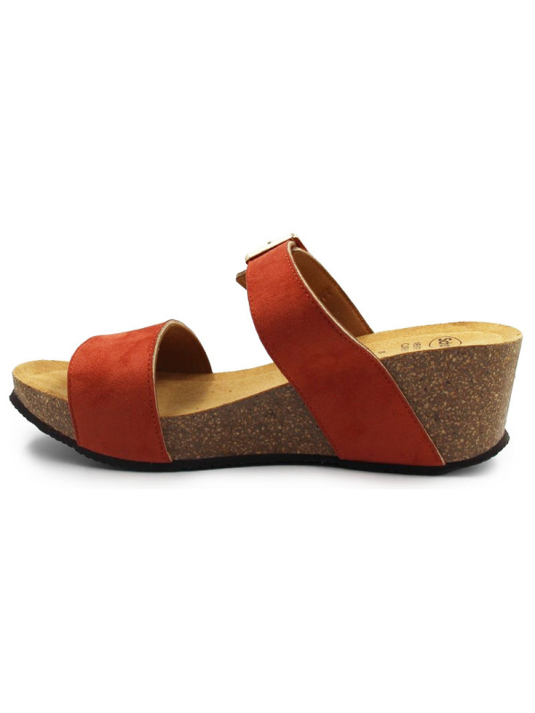 Klapki Damskie Na Obcasie Scholl Ravello 2 Straps med MF320451555