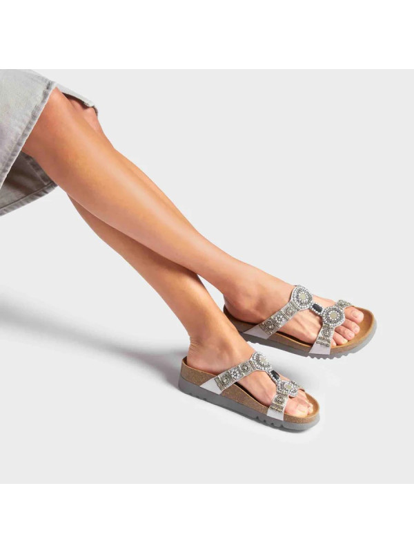 Klapki Damskie Scholl New Bogota Wedge Med MF266071628