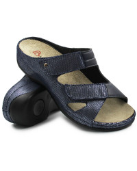 Klapki na szerokie stopy dla seniorek na lato Berkemann Janna 01027-029