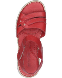 Komfortowe sandały damskie na lato ze skóry naturalnej Manitu 910145-04