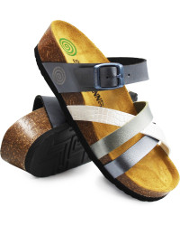 Klapki damskie na lato do pracy Dr Brinkmann 700698-09