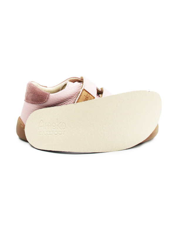 Buty Dla Dziewczynki Na Wiosnę Różowe Barefoot Ameko Otis Kiti Rose