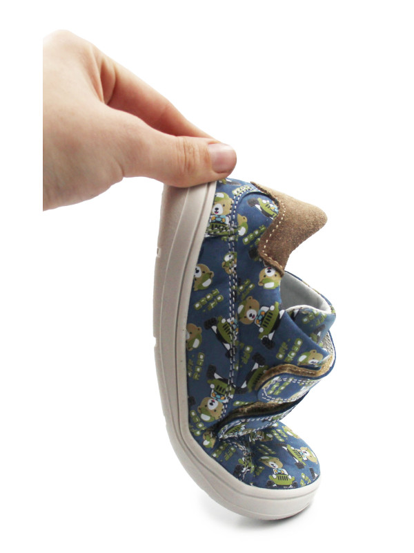 Półbuty Dziecięce Na Wionę Barefoot Jamet 2219 Miś