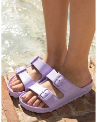 Klapki Damskie Basenowe Genuins Mallorca Lawender