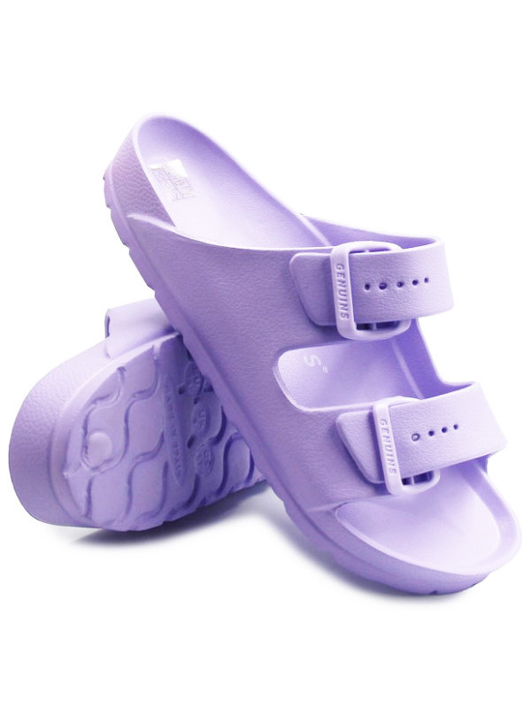 Klapki Damskie Basenowe Genuins Mallorca Lawender