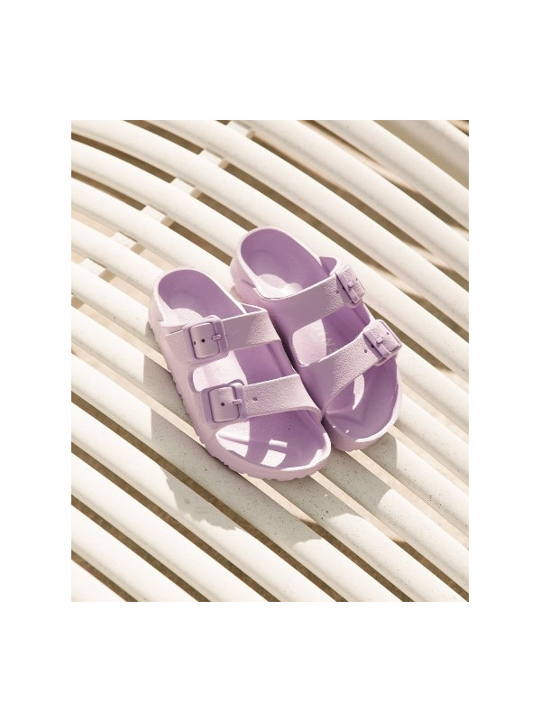 Klapki Damskie Basenowe Genuins Mallorca Lawender