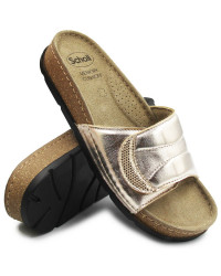 Plażowe Klapki Damskie Scholl Samoa Mule Med MF320831075