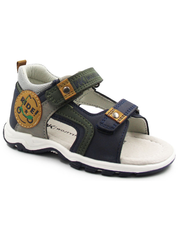 Chłopięce Sandały Wojtyłko 1s25397G Granatowy