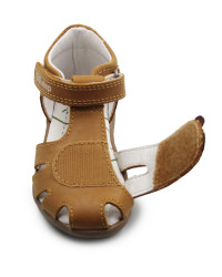 Sandały Dziecięce Na Lato z Misiem DD STEP G075-51284A Yellow