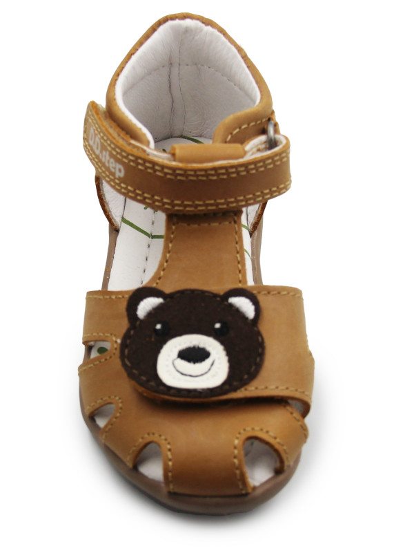 Sandały Dziecięce Na Lato z Misiem DD STEP G075-51284A Yellow