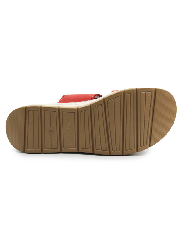 Klapki Damskie Batz Karina Czerwone