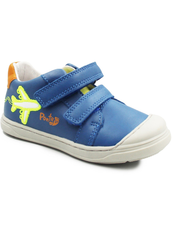 Buty Na Wiosnę Dla Chłopca Trampki Niebieskie Samolot Ponte DA03-4-1760A