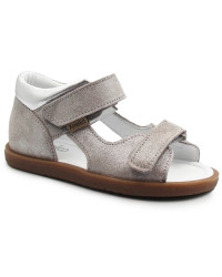 Dziewczęce Brokatowe Sandały Profilaktyczne Ameko Plain-Stone Dust